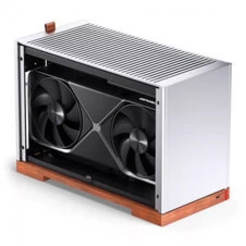 Jonsbo T9 Juoda kompiuterio korpusas Mini korpusas ITX PCIe 5.0 jungiamoji plokštė - juoda (T9 Juoda PCIE 5.0)