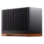 Jonsbo T9 Juoda PC-Enclosure Mini-Enclosure ITX PCIe 5.0 riser kabelis - Sidabrinė (T9 Sidabrinė PCIE 5.0)