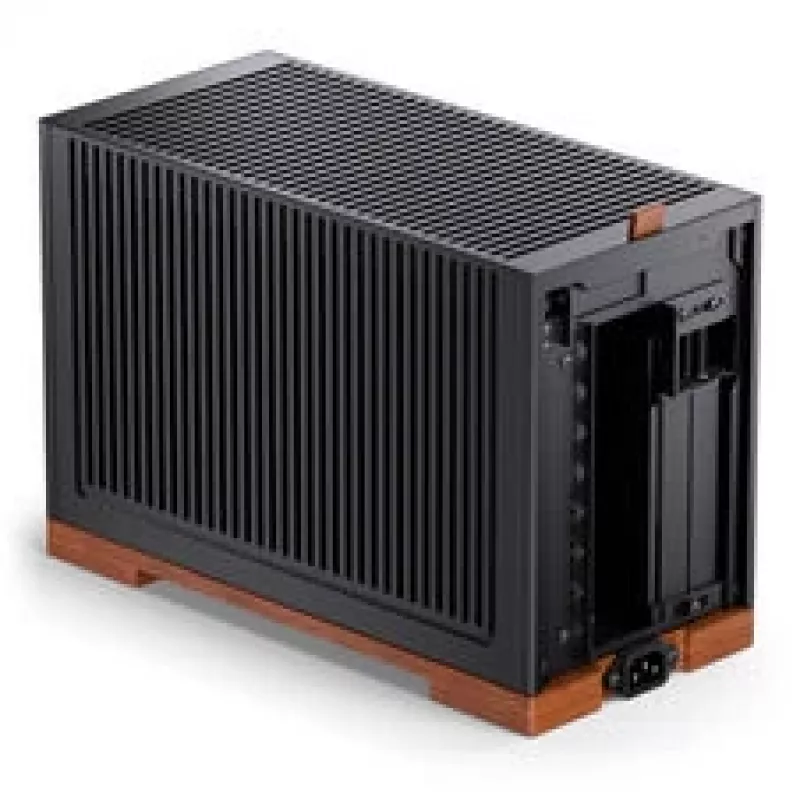 Jonsbo T9 Juoda PC-Enclosure Mini-Enclosure ITX PCIe 5.0 riser kabelis - Sidabrinė (T9 Sidabrinė PCIE 5.0)
