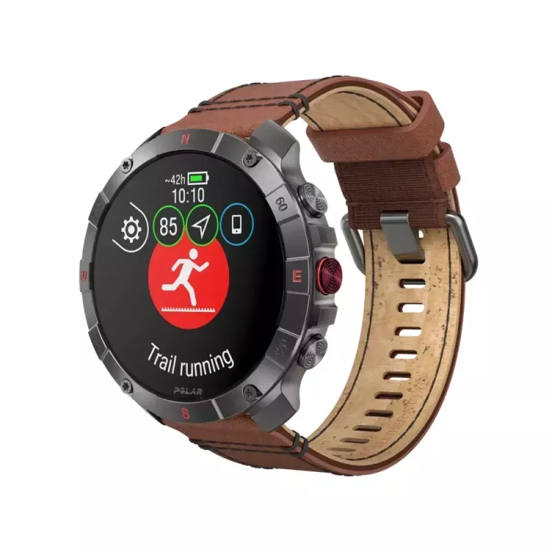 Išmanusis laikrodis Polar Grit X2 Pro Titan Juoda