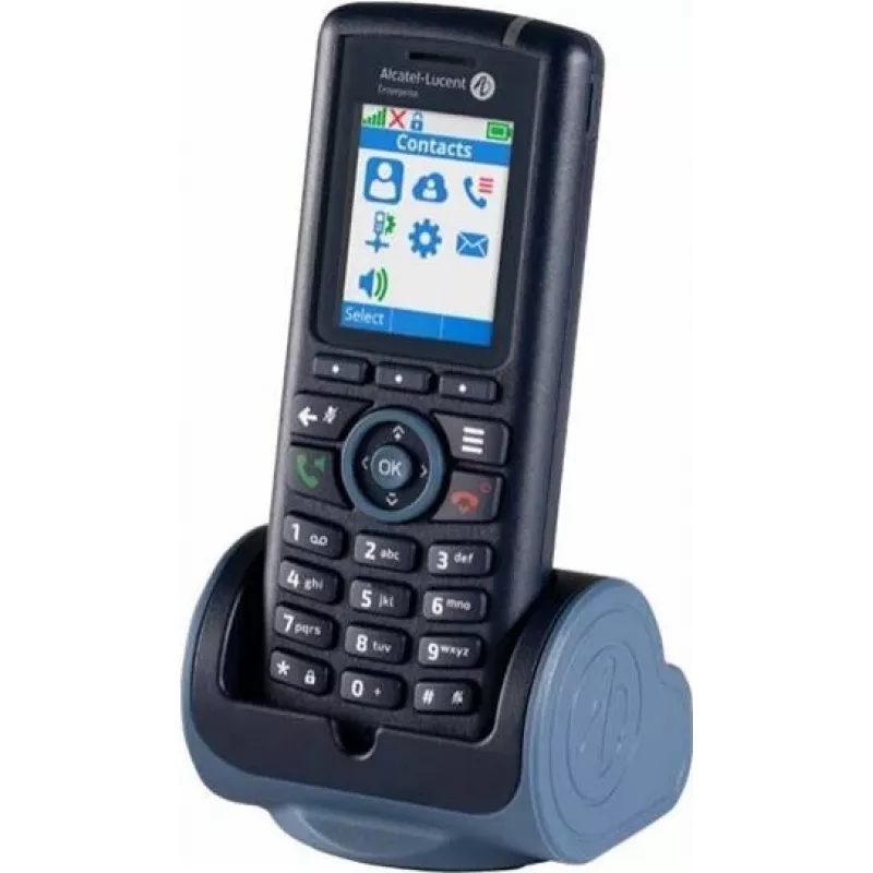 Belaidis DECT ragelis ALCATEL 8214 su įkraunama baterija ir įkrovimo stotele