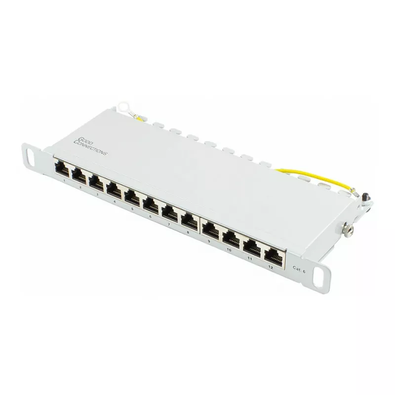 Alcasa GC-N0126 - Gigabit Ethernet - Cat6 - 22/26 - Pilka - -20 - 60 °C - 254 mm (GC-N0126)