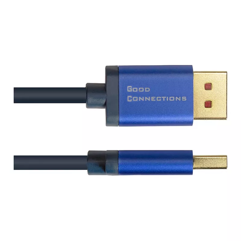 GC 4814-SF010B - DisplayPort kabelis DP1.4 Plug Flex 8Ka60 Hz 1 m - Kabelis - Skaitmeninis/Ekranas/Vaizdas (4814-SF010B)