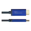 Alcasa 4860-SF010B vaizdo kabelis-adapteris 1 m DisplayPort HDMI mėlynas (4860-SF010B)