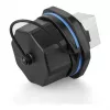 Alcasa IC06-R103 - RJ45 - Juoda - Varis - Plastikas - silikagelis - IP65 - IP67 - -40 - 80 °C (IC06-R103)