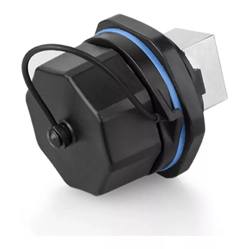 Alcasa IC06-R103 - RJ45 - Juoda - Varis - Plastikas - silikagelis - IP65 - IP67 - -40 - 80 °C (IC06-R103)