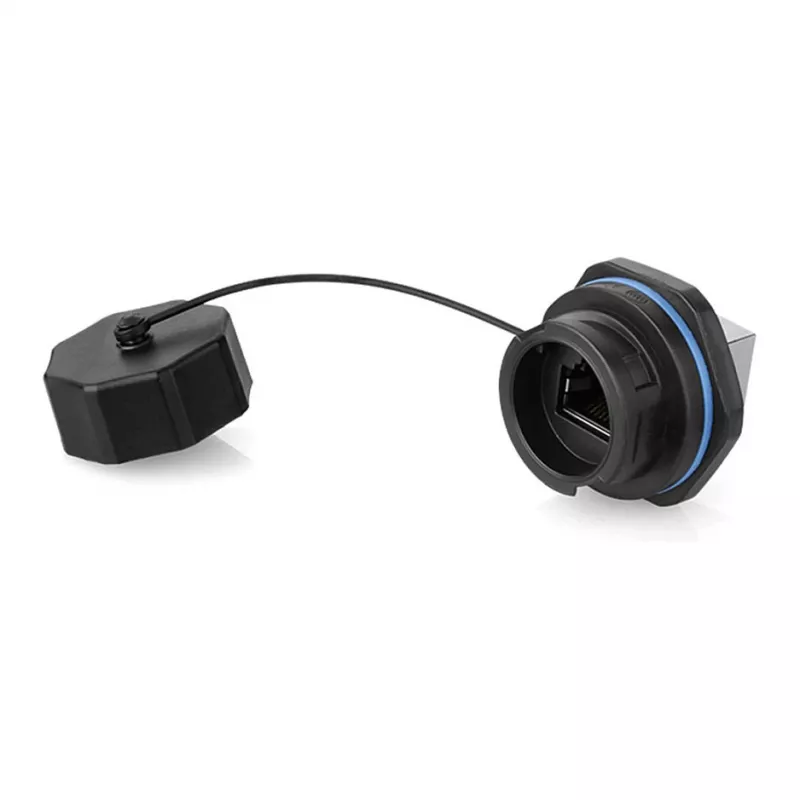 Alcasa IC06-R103 - RJ45 - Juoda - Varis - Plastikas - silikagelis - IP65 - IP67 - -40 - 80 °C (IC06-R103)