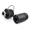Alcasa IC06-R103 - RJ45 - Juoda - Varis - Plastikas - silikagelis - IP65 - IP67 - -40 - 80 °C (IC06-R103)