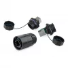 Alcasa IC06-R103 - RJ45 - Juoda - Varis - Plastikas - silikagelis - IP65 - IP67 - -40 - 80 °C (IC06-R103)