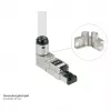 RJ45 kištukas Cat. 6A, be įrankių / montuojamas vietoje, STP ekranuotas, metalinis, 5 kryptys, Good (GC-N0165)