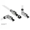 RJ45 kištukas Cat. 6A, be įrankių / montuojamas vietoje, STP ekranuotas, metalinis, 5 kryptys, Good (GC-N0165)