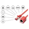 Goodconnections 8063VR-030R eterneto komutacinis kabelis raudonas