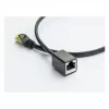 Goodconnections 8070VR-005S eterneto komutacinis kabelis juodas