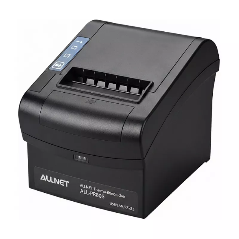 Allnet ALL_POS_ALL-PR806-USL-B spausdintuvas juodas