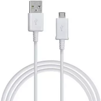 Samsung ECBDU4EWE microUSB įkrovimo laidas 1,5 m baltas (ECBDU4EWE)