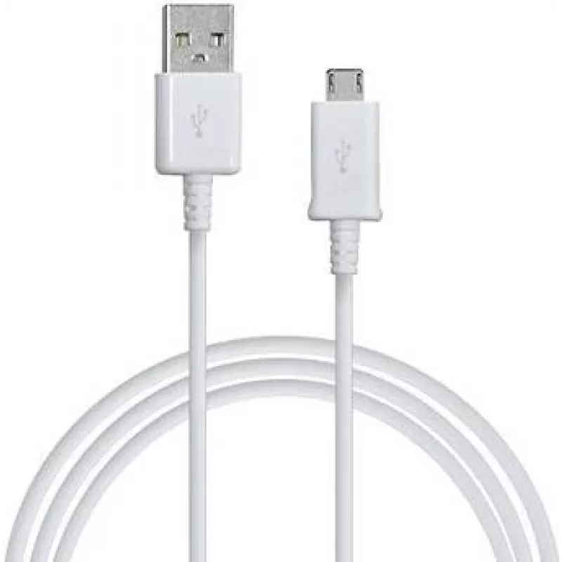 Samsung ECBDU4EWE microUSB įkrovimo laidas 1,5 m baltas (ECBDU4EWE)
