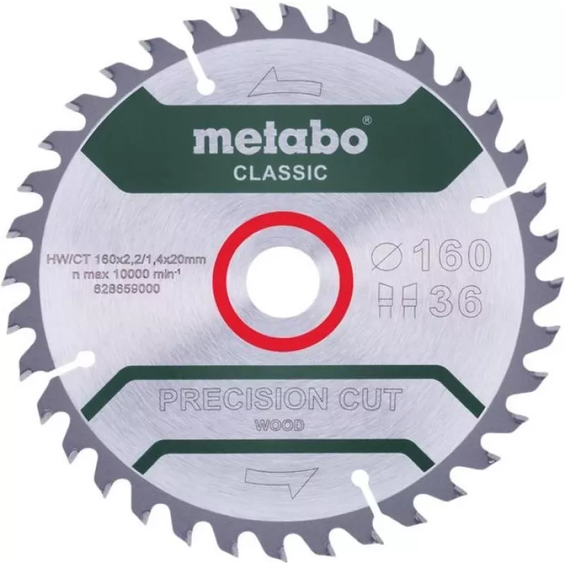 Disko pjūklo peilis Metabo 628659000 16 cm anga 2 cm 1 vnt.