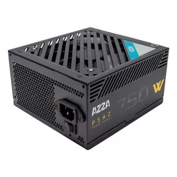 Maitinimo blokas AZZA PSAZ-750W 750 W 20+4 kontaktų ATX 80 PLUS Bronze juodas, nemodulinis