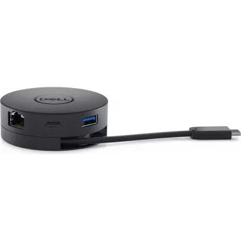 Dell Mobile Adapter DA300 - dokinimo stotelė - USB-C - VGA - 1GbE - suderinama su Latitude 3390 2-in-1, 5290, 5290 2-in-1, 5490, 5590, 7290, 7390, 7490 (470-ACWN)