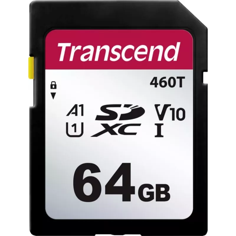 Transcend TS64GSDC460T-VS1 SD kortelė mažmeninė 64 GB (TS64GSDC460T-VS1)