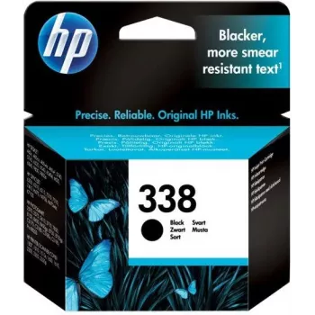 HP 338 11 ml juodas Originalius rašalo kasetė, skirta Officejet 100, 150, H470, K7103, Photosmart 26XX, C311