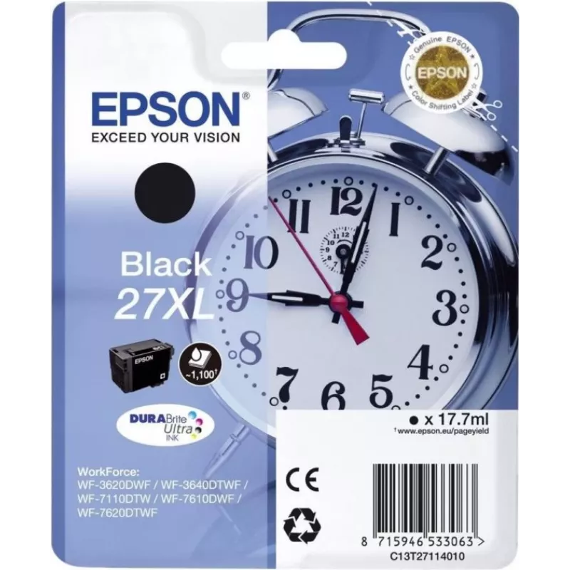 Epson C13T27114022 spausdintuvo eksploatacinė medžiaga, juoda