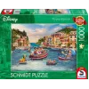 Thomas Kinkade Studios: Disney – Peliukas Mikis ir Minė Italijoje, dėlionė 1000 dalių