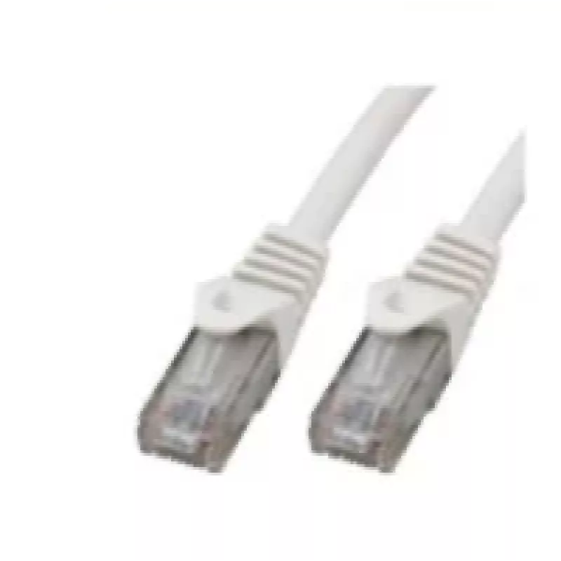 Tinklo kabelis M-Cab 3928 0,5m Cat6 U/UTP RJ-45 Baltas