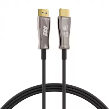 EFB Elektronik HDMI šviesolaidinis kabelis AOC aktyvus 4K60Hz juodas - Skaitmeninis/Ekranas/Vaizdo - 10 m (HDMI-20-00007)