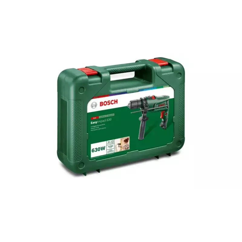 Pistoletinio tipo grąžtas Bosch Easy Impact 630, 630 W, 3000 aps./min.