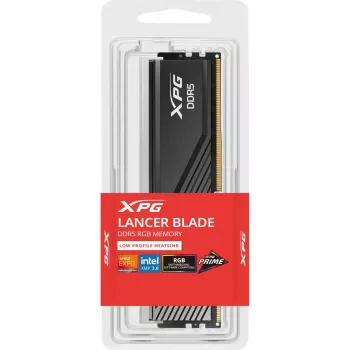 Staliniams kompiuteriams skirta 24 GB ADATA XPG Lancer Blade RGB DDR5 DIMM atmintis, 6000 MT/s, CL36, juoda, INTEL XMP