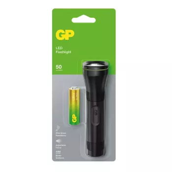 Rankinis žibintuvėlis GP Lighting 450066 Juoda 50 lm 30 m 24 h