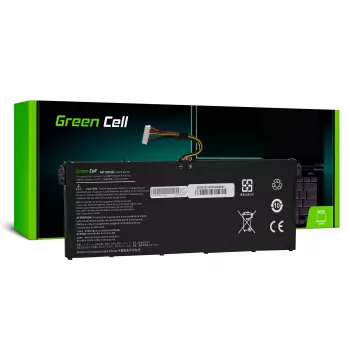 Nešiojamojo kompiuterio baterija Green Cell ASUS A555 F555 K555 R556 X555, LiPo 4000 mAh, 7.6 V, 4 celės, juoda