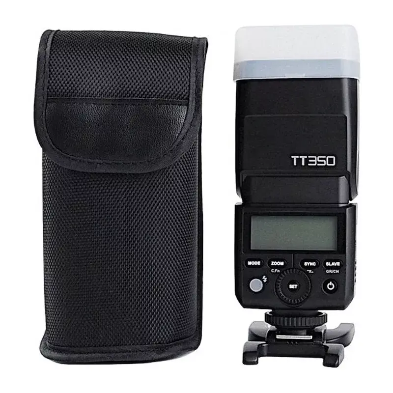 Slave flash Godox TT350F juoda 2,2 s įkrovimo laikas AA baterija