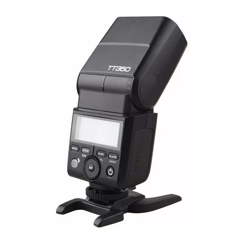 Slave flash Godox TT350F juoda 2,2 s įkrovimo laikas AA baterija