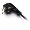 C2G 1 m Europos nešiojamojo kompiuterio maitinimo laidas CEE 7/7 į IEC 60320 C5 250 V 3 A
