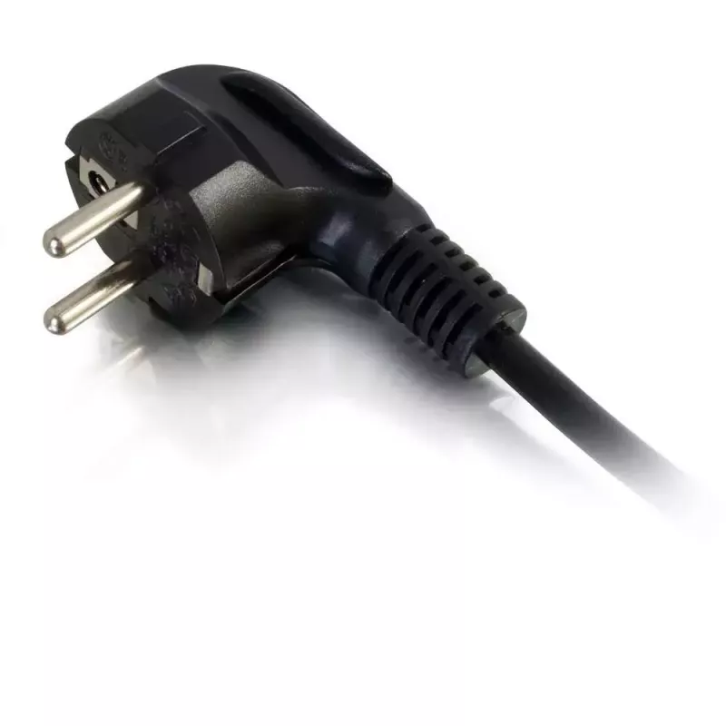 C2G 1 m Europos nešiojamojo kompiuterio maitinimo laidas CEE 7/7 į IEC 60320 C5 250 V 3 A