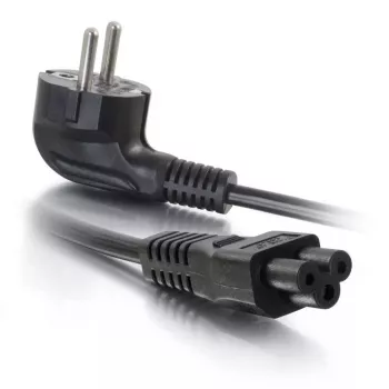 C2G 1 m Europos nešiojamojo kompiuterio maitinimo laidas CEE 7/7 į IEC 60320 C5 250 V 3 A