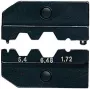 Knipex Crimp-Profile RG 58, 59, 62, 71, 223 koaksialinė jungtis 97 49 40 (97 49 40)