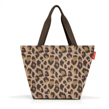 reisenthel Shopping Bag shopper M LEO MACCHIATO sintetinis pluoštas rudas ZS6048 (ZS6048)