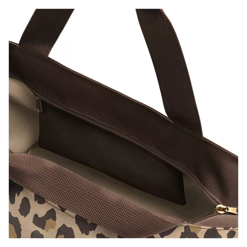 reisenthel Shopping Bag shopper M LEO MACCHIATO sintetinis pluoštas rudas ZS6048 (ZS6048)