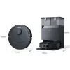 Robotų dulkių siurblys Ecovacs Deebot T30C Gen 2 su 0,26 l dulkių talpa, Li-Ion 12 V baterija, 180 min veikimo laikas, juoda