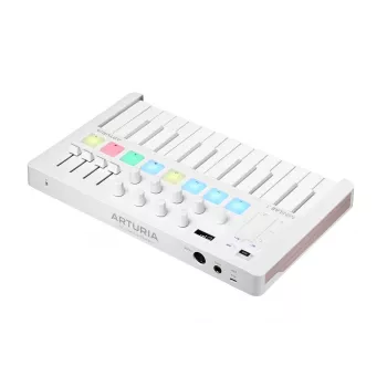 Arturia MiniLab 3 - MIDI valdymo klaviatūra, balta