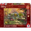 Thomas Kinkade Studios: Disney - Lapė ir šuva, 1000 dalių dėlionė