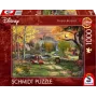 Thomas Kinkade Studios: Disney - Lapė ir šuva, 1000 dalių dėlionė