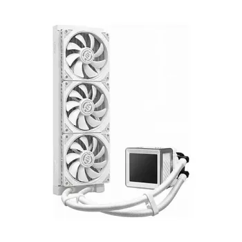 ASROCK ASRock Steel Legend 360 LCD skysčio aušintuvas procesoriui su 360 mm radiatoriumi, RGB ekranu