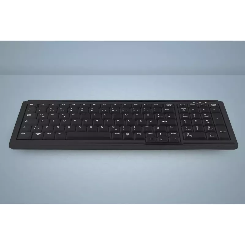 Active Key AK-7000 klaviatūra universali USB QWERTY US International juoda