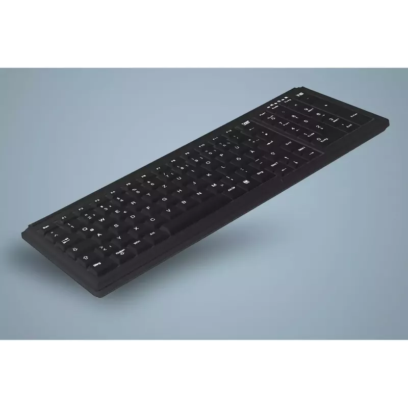 Active Key AK-7000 klaviatūra universali USB QWERTY US International juoda