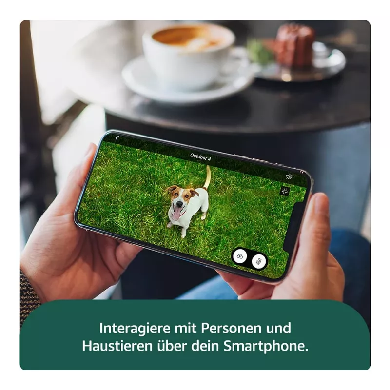 AMAZON (RING) Blink Outdoor 4 - tinklo stebėjimo kamera - lauko zona, vidaus zona - atspari oro sąlygoms - spalvota (diena / naktis) - 1080p - garsas - belaidė - Wi-Fi (B0B1N5RL1Q)