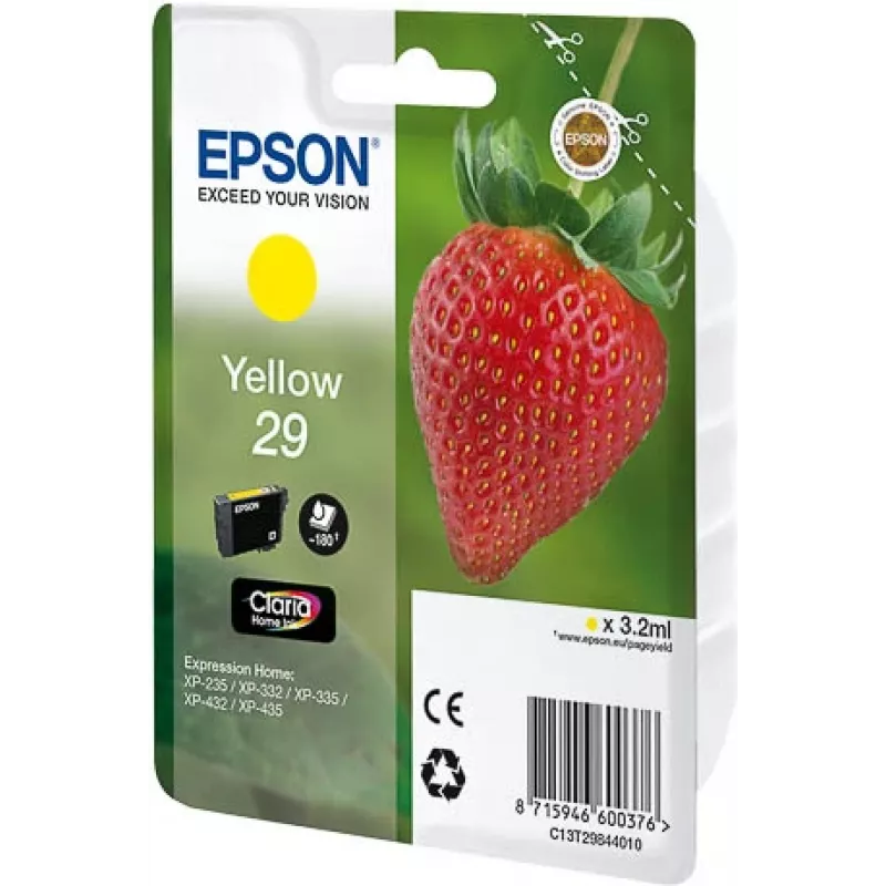 Epson C13T29844010 spausdintuvo eksploatacinė medžiaga geltona